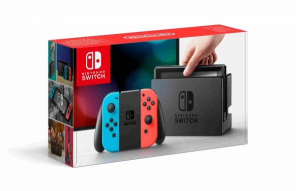 Nintendo Switch Joy-Con - modrý / červený - Herná konzola