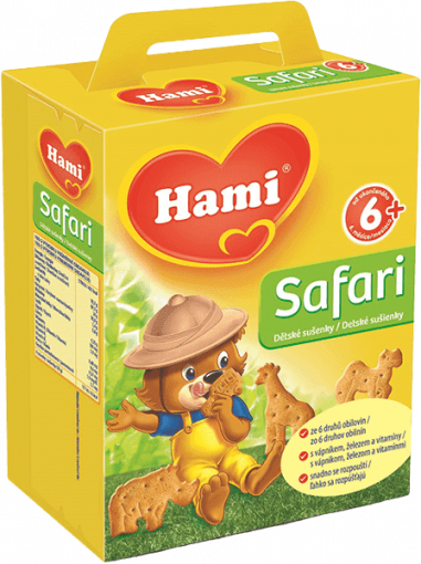 HAMI Sušienky detské Safari 180 g