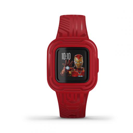 Garmin Vivofit Junior 3 Iron Man - Detské smart hodinky/Monitor aktivity pre deti © 2020 MARVEL