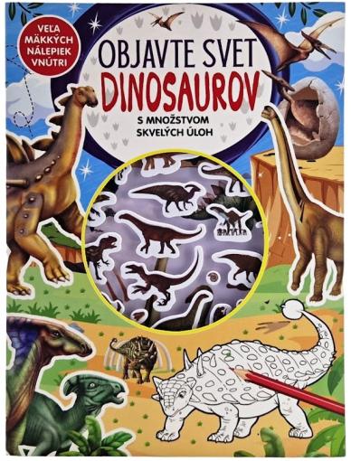 FONI-BOOK Objavte svet Dinosaurov s množstvom skvelých úloh - Kniha