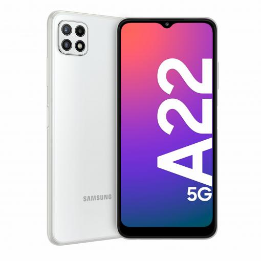 Samsung Galaxy A22 5G 64GB Dual SIM biely vystavený kus - Mobilný telefón