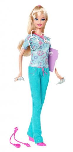 Mattel Barbie I can be - Zdravotná sestra - Bábika