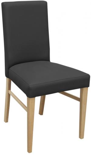 ENZO SAN REMO SAND/M05 (949704) - jedálenská stolička san remo sand/koženka M05 čierna
