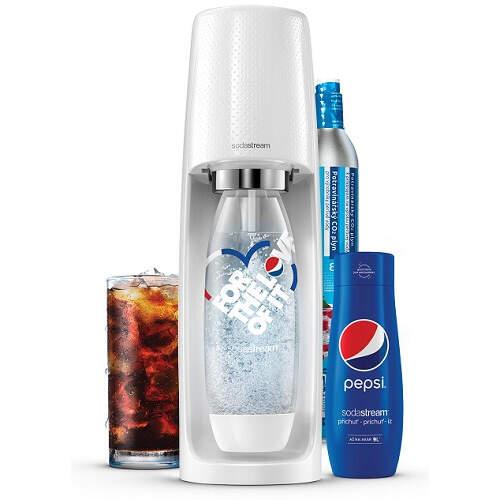 SodaStream Spirit White Pepsi Megapack - Výrobník sódy
