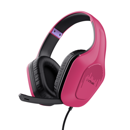 Trust GXT 415P Zirox Pink Gaming Headset - Slúchadlá s mikrofónom