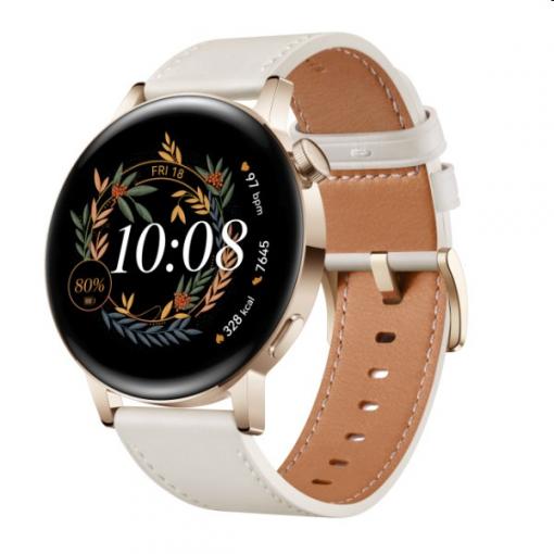 HUAWEI Watch GT3 42mm Elegant biele - Smart hodinky