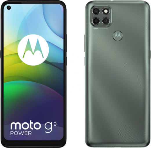 Motorola Moto G9 Power sivo-zelený - Mobilný telefón