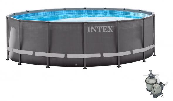Intex Záhradný bazén INTEX 26334 Ultra Frame  610 x 122 cm piesková filtrácia - Bazén