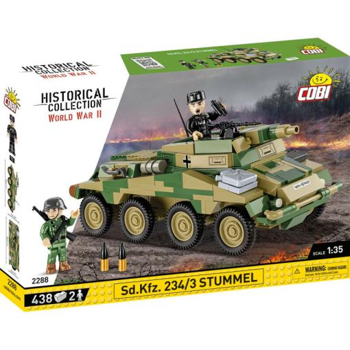 Cobi Cobi II WW Sd. Kfz 234/3 Stummel, 1:35, 438 k, 2 f