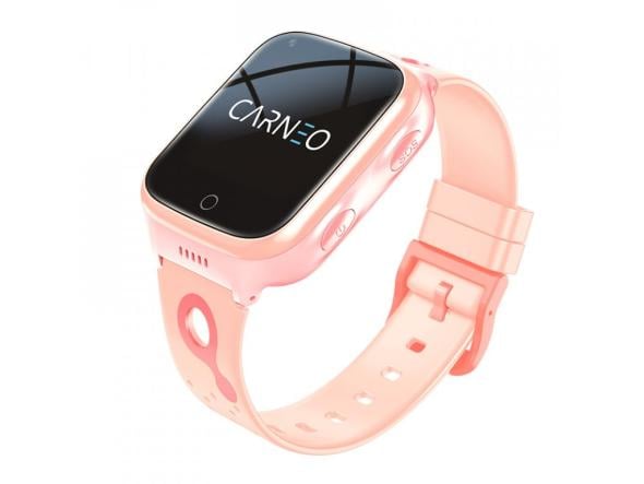 Carneo GuardKid+ 4G Platinum Pink - Detské smart hodinky