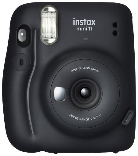 Fujifilm INSTAX MINI 11 šedý - Fotoaparát s automatickou tlačou