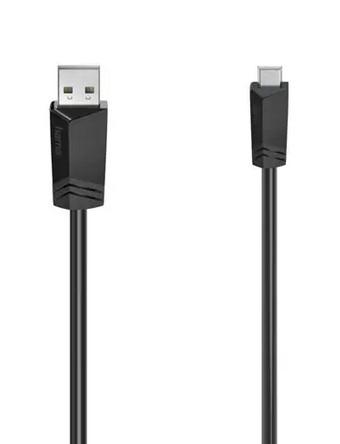 Hama USB kábel typ A-B mini 1.5m - Prepojovacia dátová šnúra