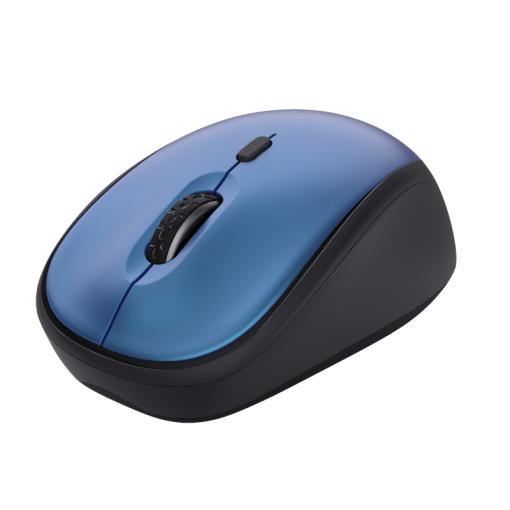 Trust Yvi+ Silent Wireless Mouse Eco - blue - Wireless optická myš