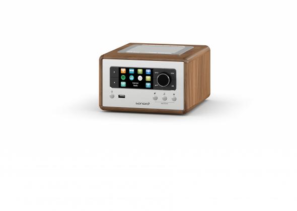 Sonoro Relax orech/strieborný - Internetové rádio s DAB+, Bluetooth, Spotify