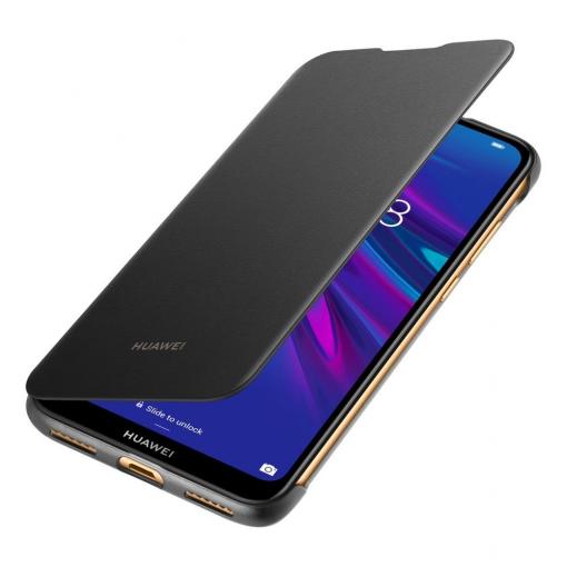 HUAWEI Flipové puzdro pre Huawei Y6 2019 Black - puzdro na Huawei Y6