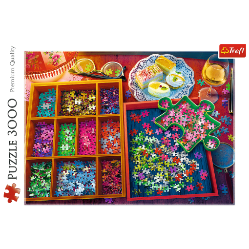 Trefl Trefl Puzzle 3000 - Večer s puzzle