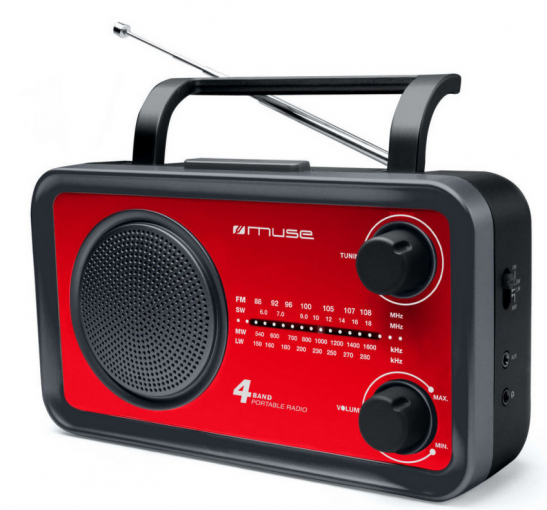 Muse M-05RED - Prenosný rádioprijímač