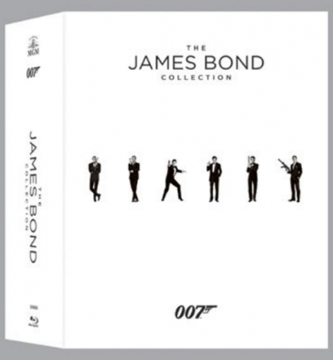 James Bond 1-23 (Dr.No-Skyfall) - Blu-ray kolekcia