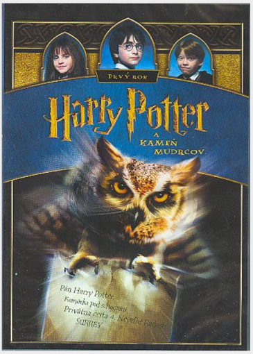Harry Potter a Kameň mudrcov (SK) - DVD film