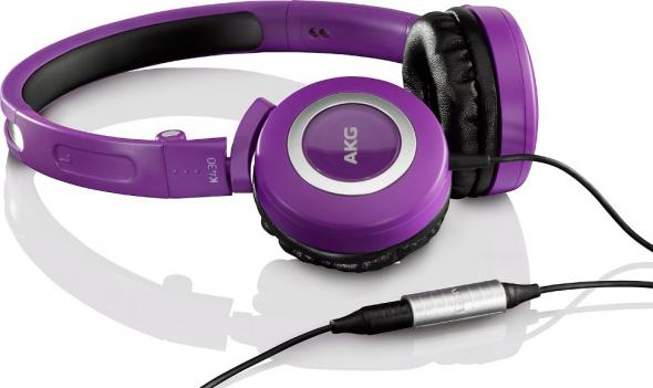 AKG K 430 Purple - Mušľové slúchadlá