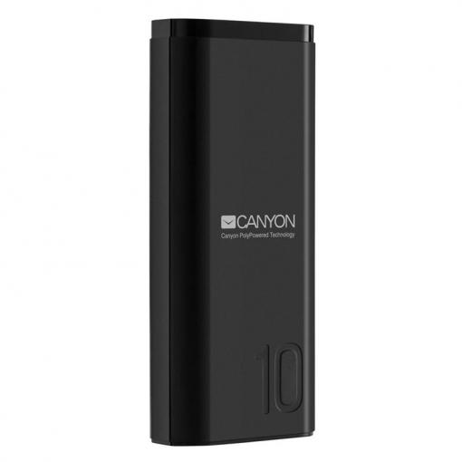 Canyon USB-C 10000mAh čierny - Power bank polymérový