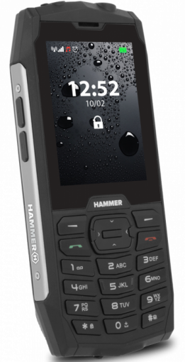 myPhone Hammer 4 strieborný - Mobilný telefón outdoor