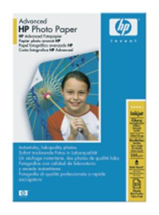 HP Advanced Glossy Photo Paper 10x15cm 25ks - Fotopapier 10x15cm