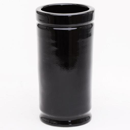 Váza čierna lesklá KK32 - Váza