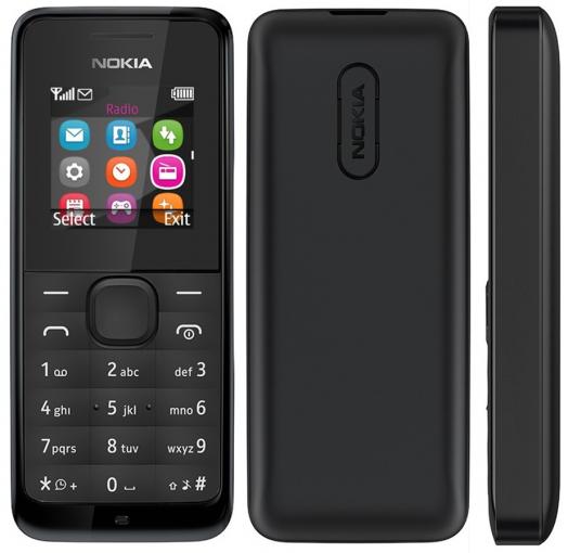Nokia 105 dual sim čierny - Mobilný telefón