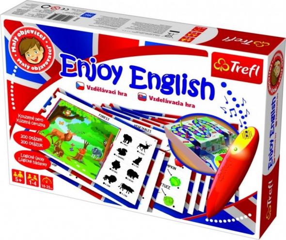 Trefl Edukačná hra Malý objaviteľ Angličtina - Spoločenská hra