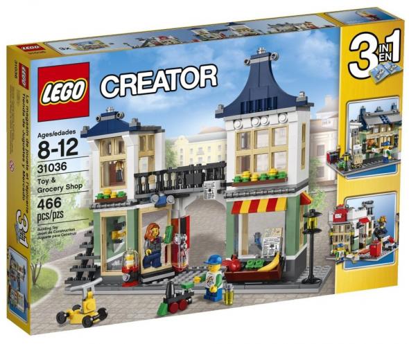 LEGO Creator LEGO Creator 31036 Obchod s hračkami a potravinami - Stavebnica