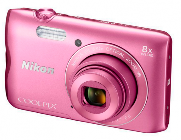 Nikon A 300 ružový - Digitálny fotoaparát
