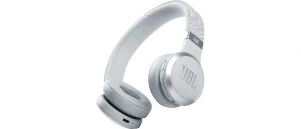 JBL Live 460NC biele - Bezdrôtové slúchadlá s funkciou aktívneho potlačenia hluku