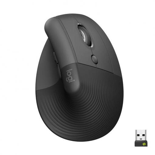 Logitech Lift Vertical Ergonomic Mouse for Business - GRAPHITE / BLACK - Ergonomická myš