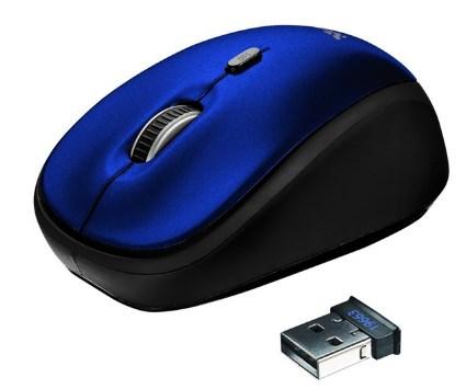 Trust Yvi blue - Wireless optická myš modrá