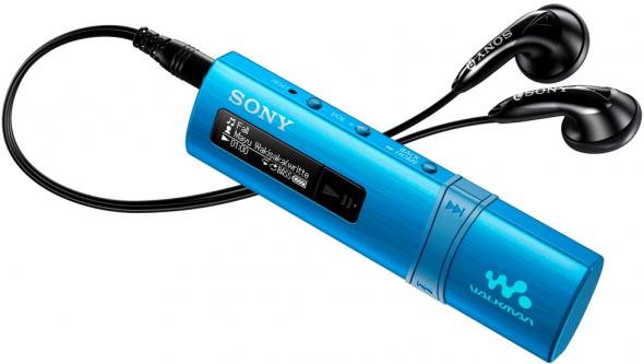 Sony NWZ-B183F modrý - MP3 prehrávač s FM tunerom