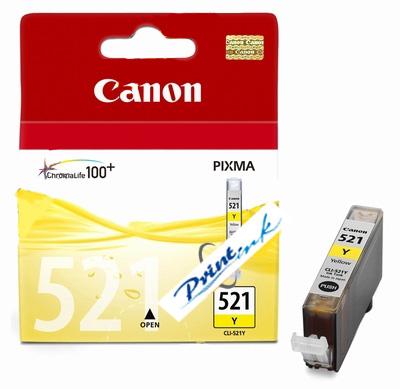 Canon CLI-521 yellow - Náplň pre tlačiareň
