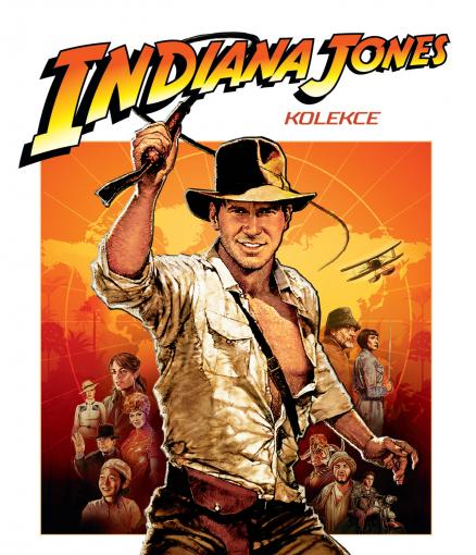 Indiana Jones 1-4 (4BD) - Blu-ray kolekcia