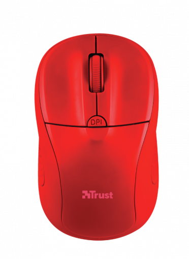 Trust Primo matte red - Wireless optická myš
