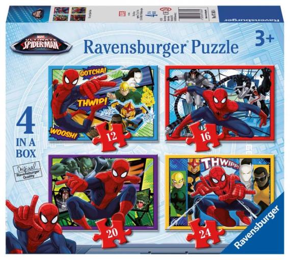 Ravensburger Disney Spider-man 12/16/20/24 dielikov