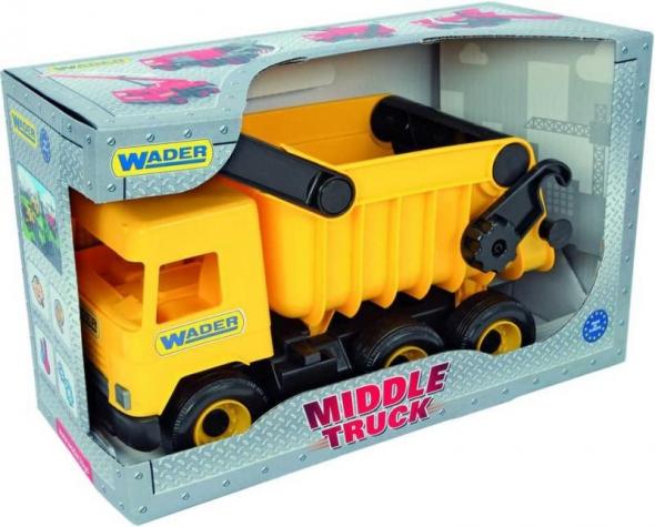 Wader Middle Truck vyklápač - žltý