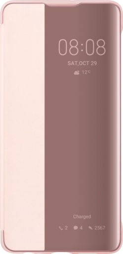 HUAWEI Smart View Flipové puzdro pre Huawei P30 Pink - puzdro na Huawei P30