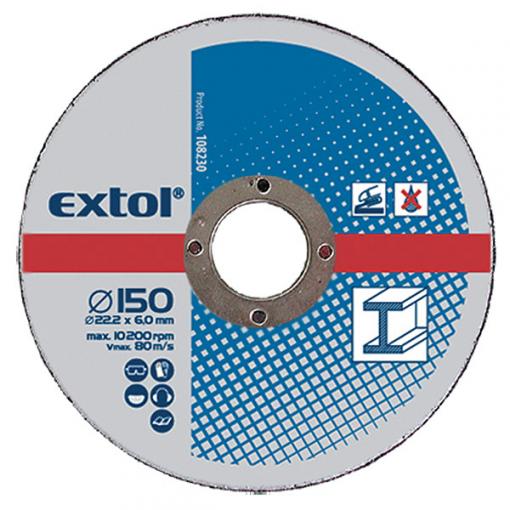 EXTOL - Kotúč brúsny na kov