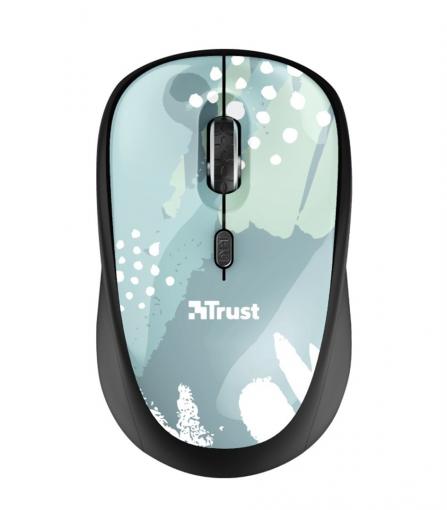 Trust Yvi Blue Brush - Wireless optická myš
