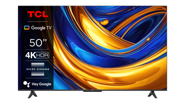 TCL 50P655  + Sledovanie.tv na 6 mesiacov zadarmo - 4K LED Google TV