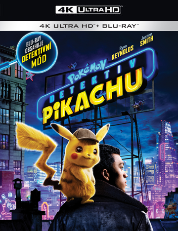 Pokémon Detektív Pikachu (2BD) - UHD Blu-ray film (UHD+BD)