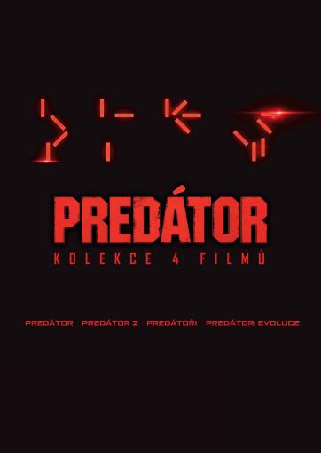 Predátor 1.-4. (4DVD) - DVD kolekcia