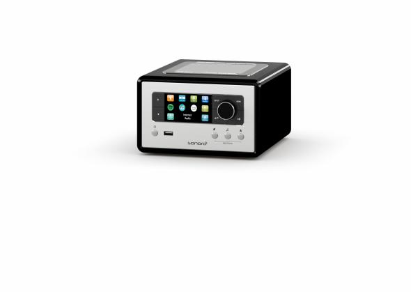 Sonoro Relax čierny - Internetové rádio s DAB+, Bluetooth, Spotify