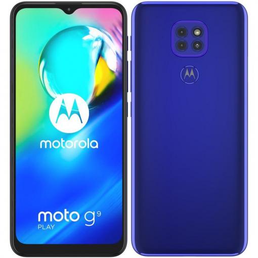 Motorola Moto G9 Play modrý - Mobilný telefón