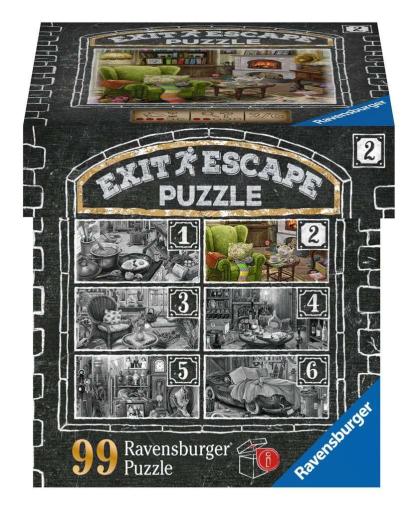 Ravensburger Exit Puzzle: Obývačka 99 dielikov